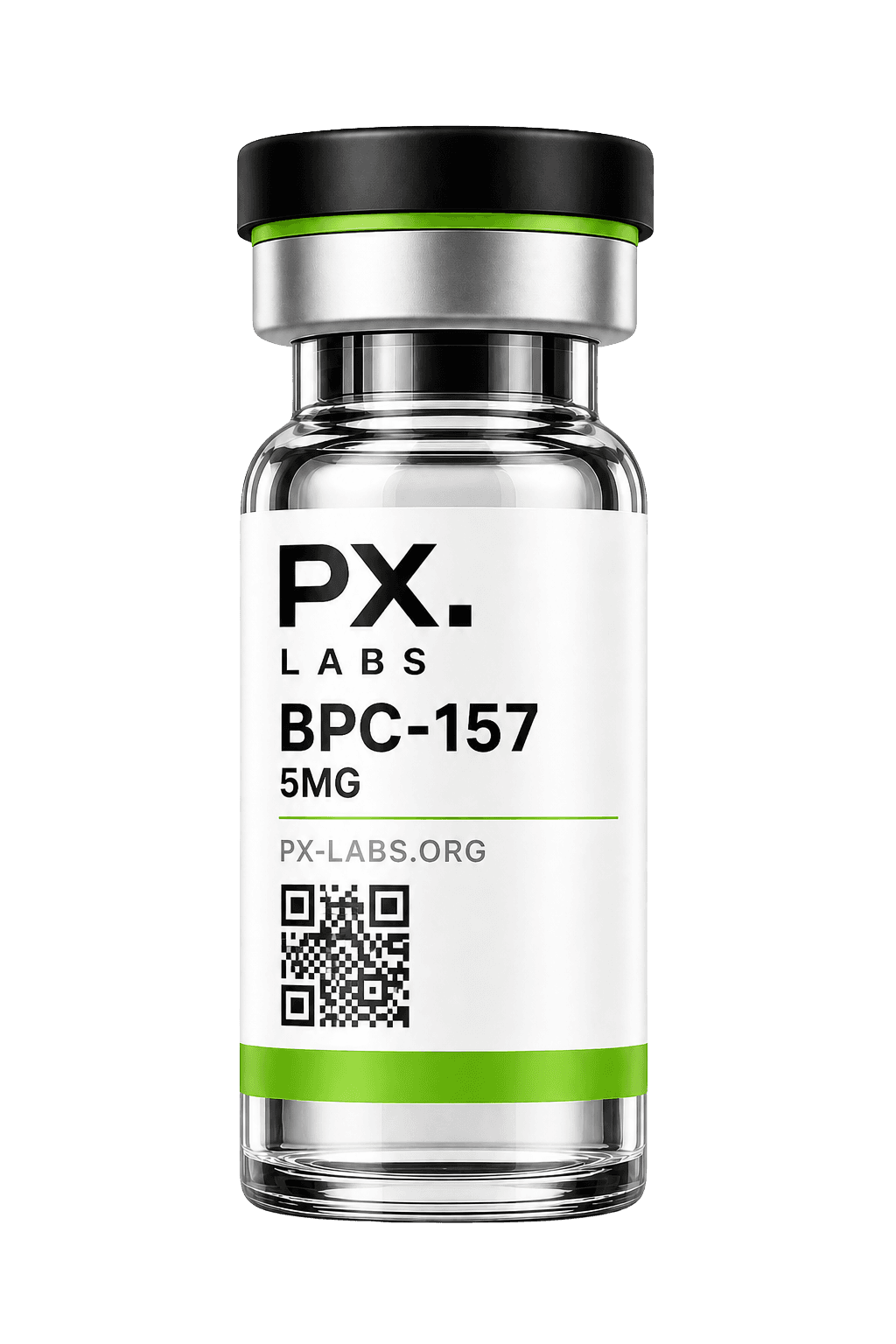 PX-Labs BPC-157 research peptide vial