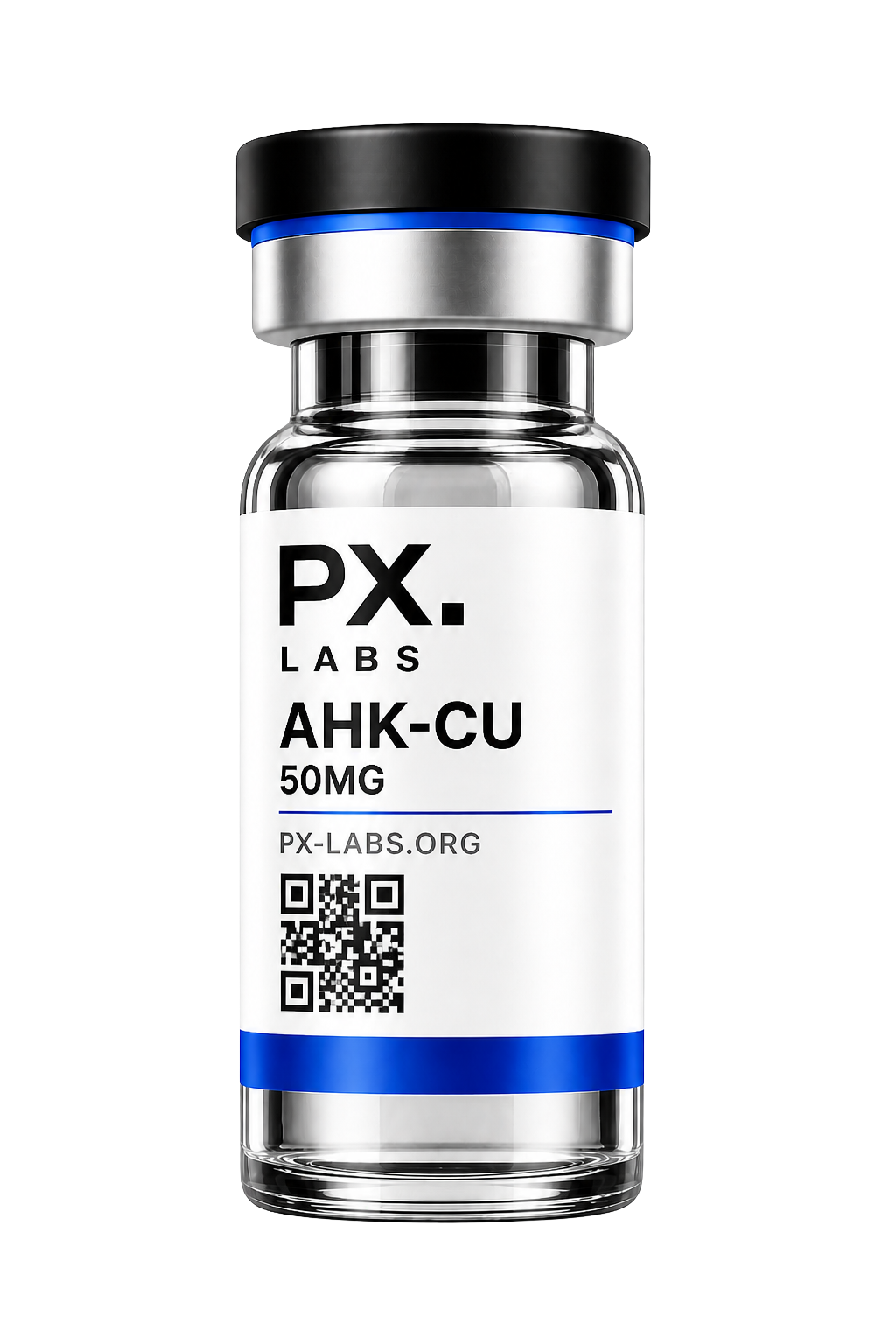 AHK-CU 50mg research peptide vial — PX-Labs