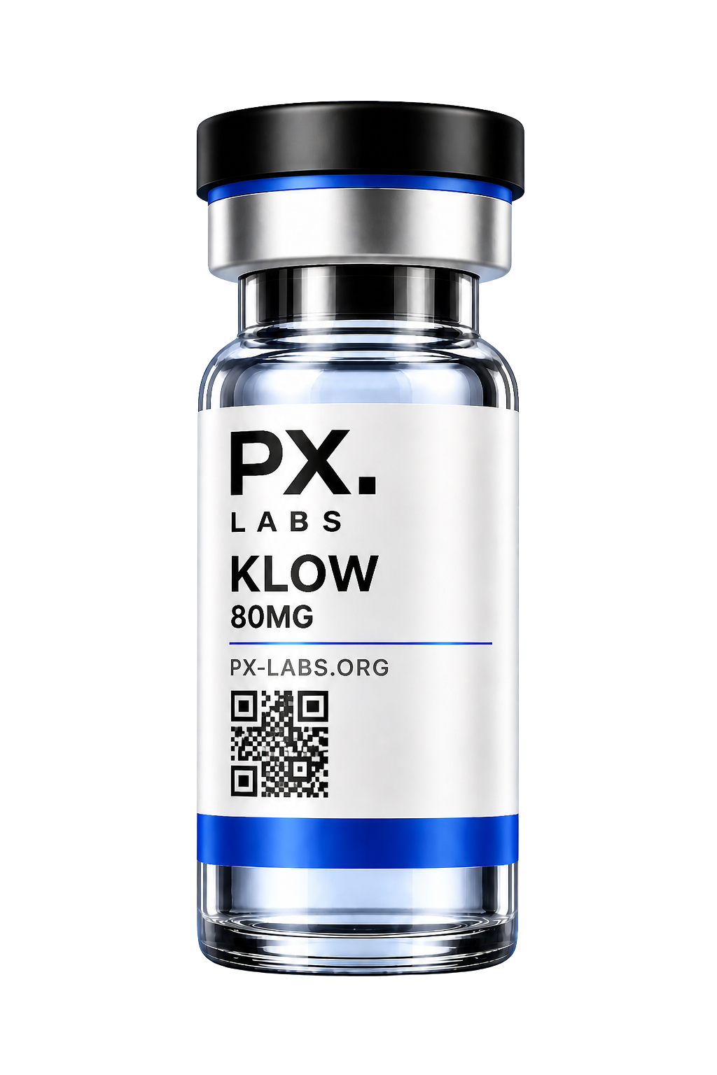 KLOW 80mg research peptide vial — PX-Labs